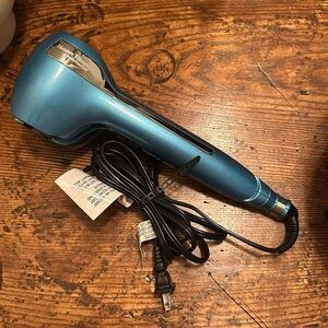 Nano Titanium Babybliss Pro Rotating Curling Iron Heat Setting Curling Tools